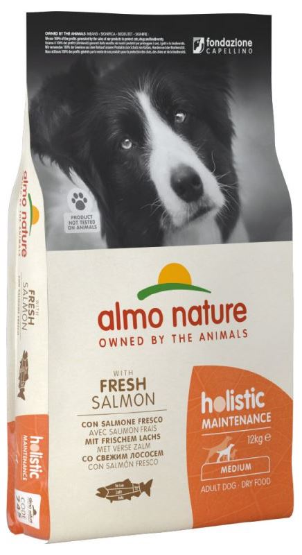 Almo Nature Holistic Dog M Zalm & Rijst