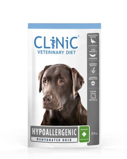[CC100] CLiNiC Dog Hypoallergenic Duck (2.5 kg.)