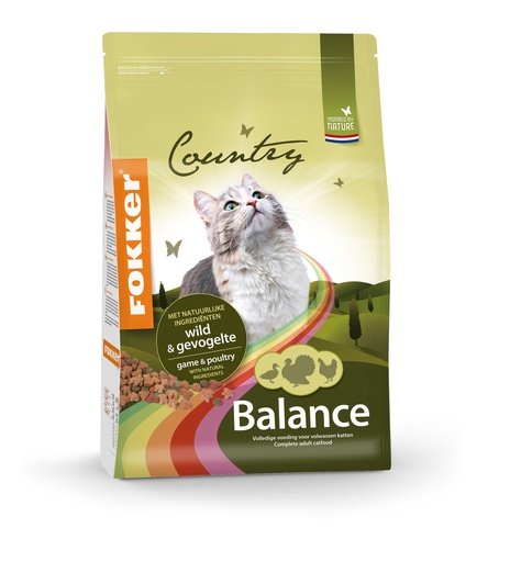 [FOK2802] Fokker Country Balance Cat Wild+Gev. (2.5 kg.)