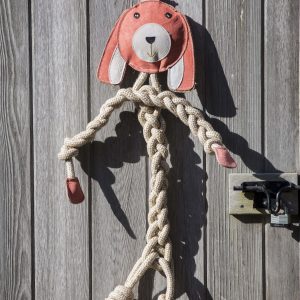 Huggle Hounds Naturals Bunny Rope Knottie