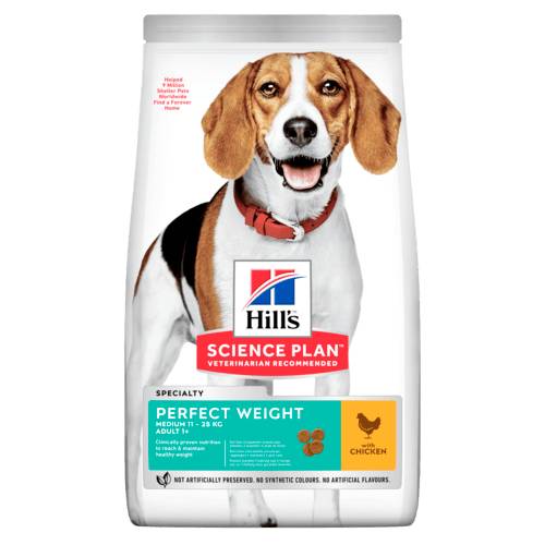 [H604296] Hills Canine Ad.Perfect Weight Medium (2 kg.)