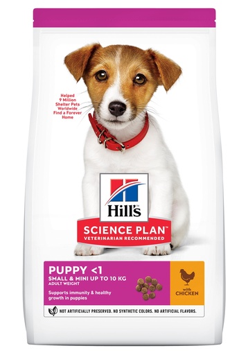 [H2817V] Hills Canine Puppy Small&Mini (1.5 kg.)