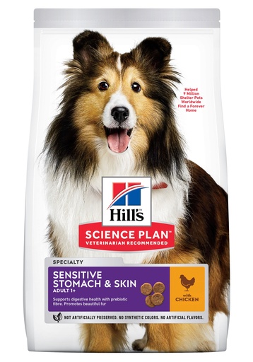 [H604300] Hills Canine Sensitive Skin&Stomach (2.5 kg.)