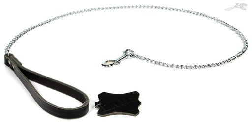 [L54024] Kettinglijn Donkerbruin (12 mm / 110 cm)