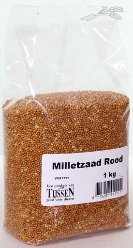 [VV01111] Tijssen Milletzaad Rood (1 kg.)
