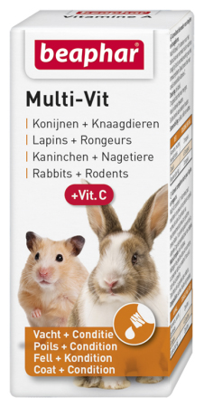 Beaphar Multi-Vit Konijnen en Knaagdieren
