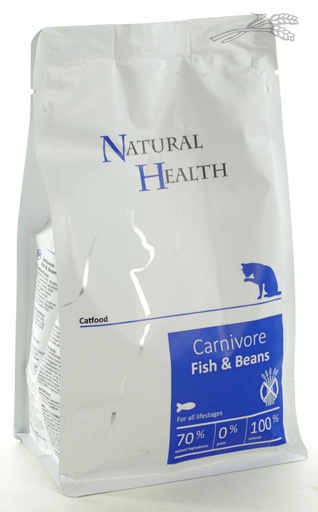 [NH471] Natural Health Cat Carnivore Fish&Beans (400 gr.)