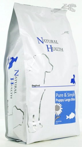 [NH512] Natural Health Dog Fish & Rice Puppy Large Bite (2.5 kg.)