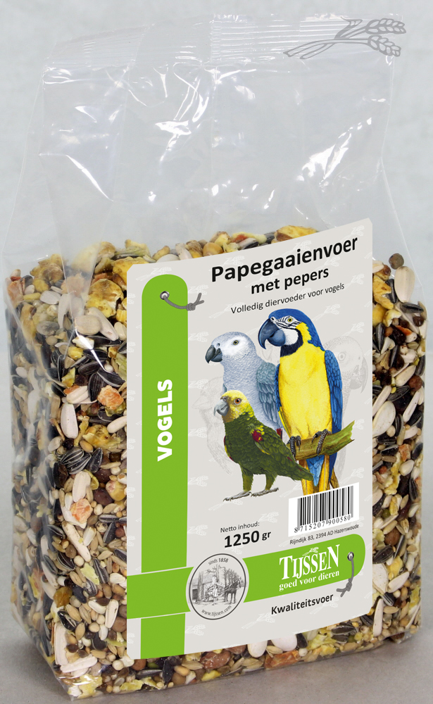 Tijssen Papegaaienvoer+Pepers