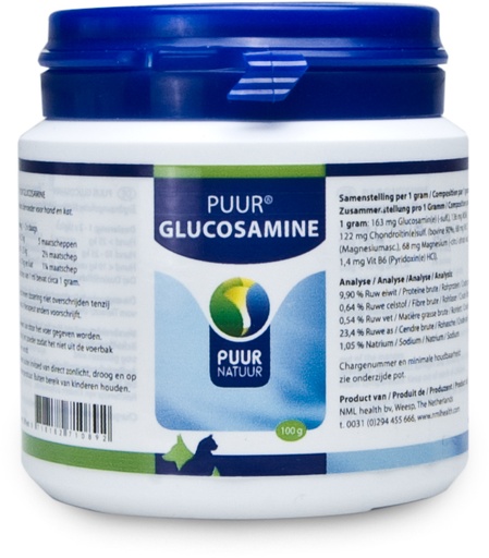 [PN71089] Puur Glucosamine H+K (100 gr.)