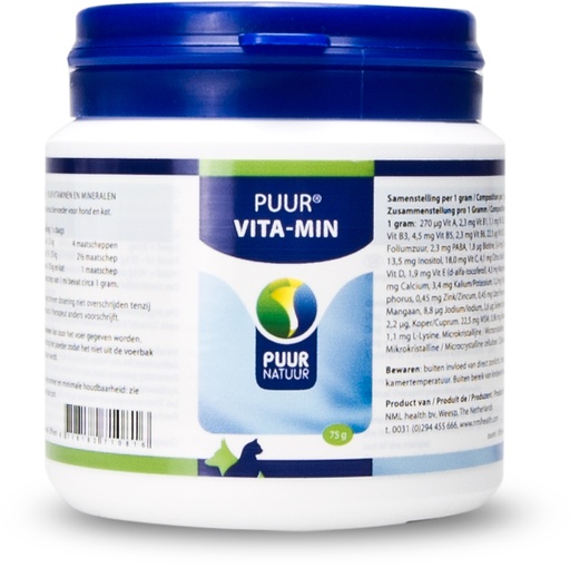 [PN71081] Puur Vitaminen/Mineralen H+K (75 gr.)