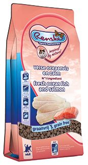 [REN864] Renske Kat Super MAXI Oceaanvis/Zalm (400 gr.)