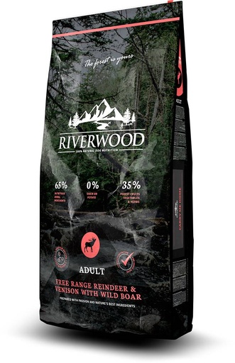 [JP141206] Riverwood Adult Reindeer & Venison With Wild Boar (12 kg.)