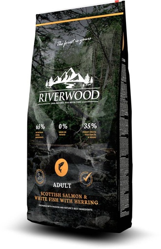 [JP140205] Riverwood Adult Scottisch Salmon & White Fish With Herring (2 kg.)