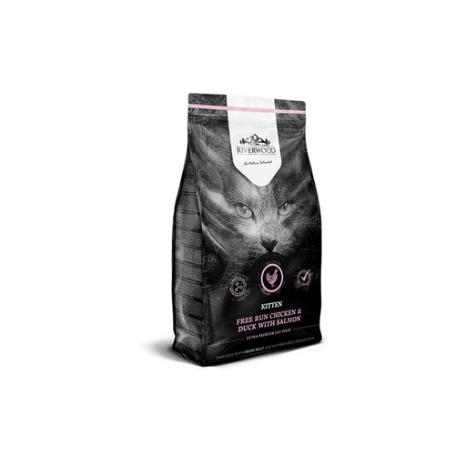 [JP240201] Riverwood Kitten Chicken & Duck With Salmon (2 kg.)