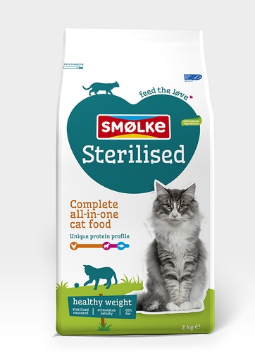 [SK8760] Smolke Kat Sterilised (2 kg.)