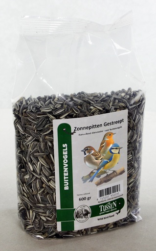 [VV025205] Tijssen Zonnepitten Gestreept (600 gr.)