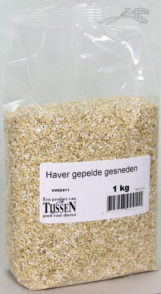 Haver Gepelde gesneden