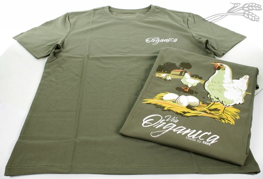 [E63502] Via Organica T-Shirt Heren (Small)