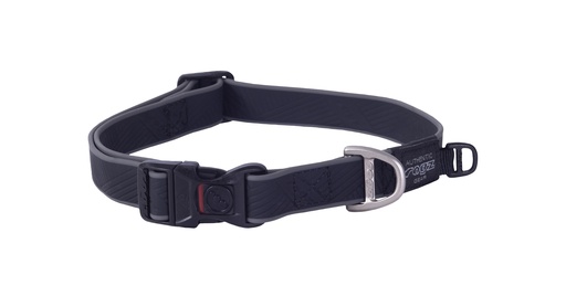[RHB75MA] Rogz Hydro Tech Halsband (Black, Medium)