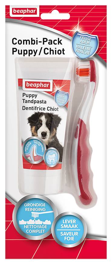 Tandpasta & Borstel Combi-Pack Puppy 1 st.