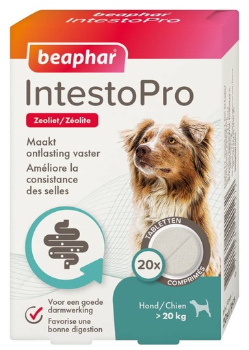 [BP14127] Intestopro hond vanaf 20 kg 20 tab.