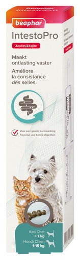 [BP18649] Beaphar Intestopro Pasta Kat/Hond tot 15kg (1 st.)