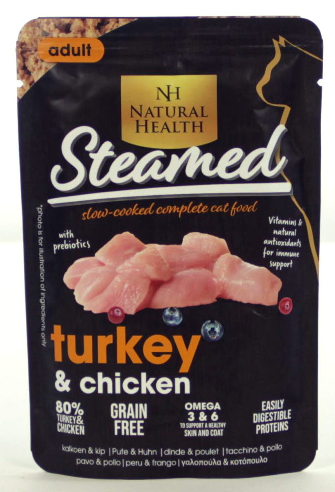 Natural Health Cat Steamed Turkey