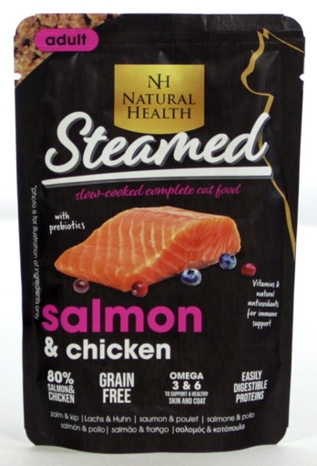 [NH964] Natural Health Cat Steamed Salmon (12 x 85 gr.)