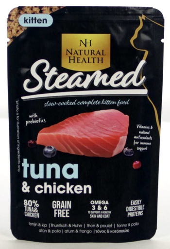 [NH967] Natural Health Cat Steamed Kitten Tuna (12 x 85 gr.)