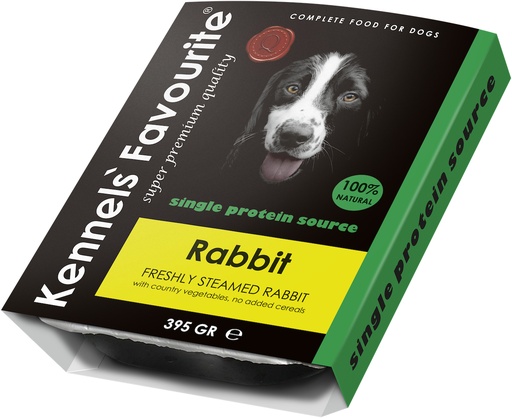 [PPC155633] Kennels Fav. Steamed Rabbit 10 x 395 gr.