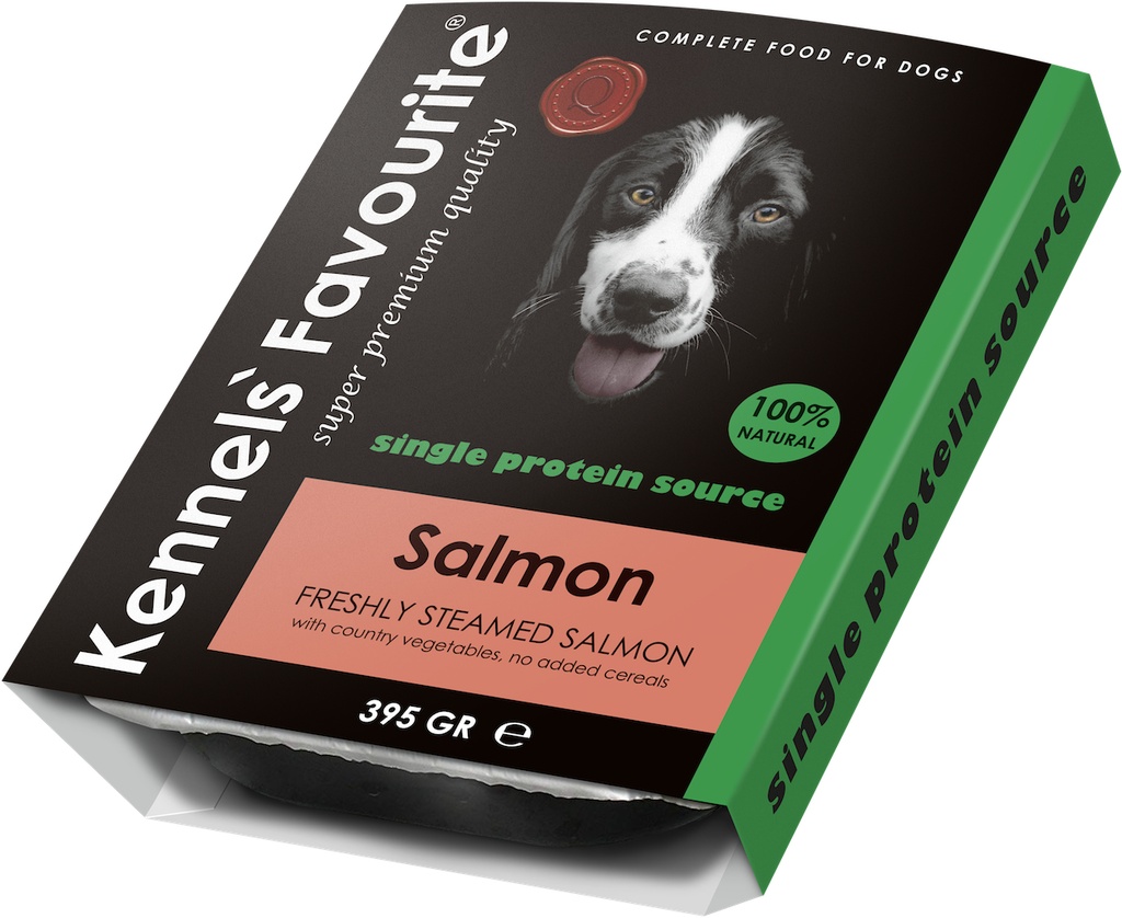 Kennels Fav. Steamed Salmon 10 x 395 gr.