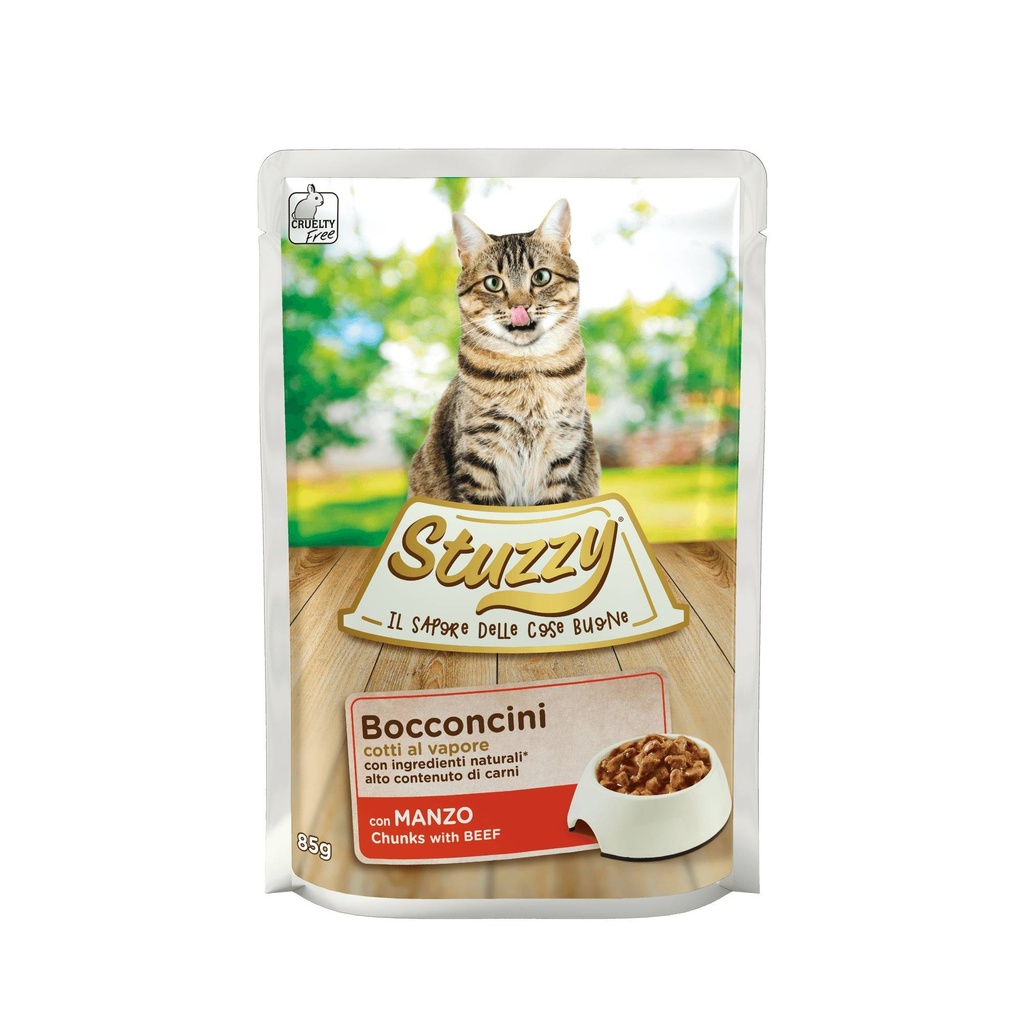 Stuzzy Cat Beef 24 x 85 gr.
