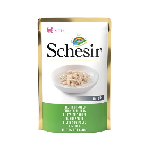 [AG17104] Schesir Kitten Chicken Fillets (20 x 85 gr.)