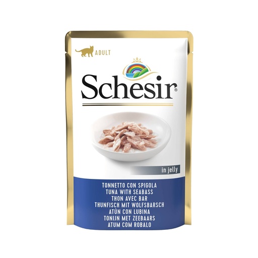 [AG17105] Schesir Cat Tuna & Bass 12 x 85 gr.