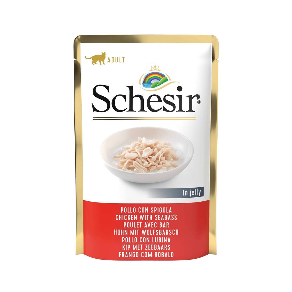 Schesir Cat Chicken & Bass 20 x 85 gr.