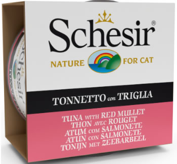 [AG17277] Schesir Cat Jelly Tuna with Red Mullet 14 x 85 gr.