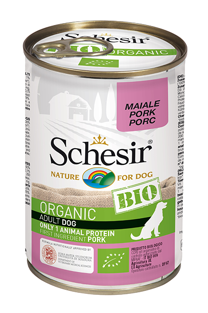 Schesir Dog Bio Pork 6 x 400 gr.