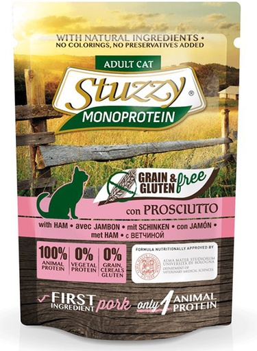 [AG18304] Stuzzy Cat Grain Free MoPr Ham 20 x 85 gr.