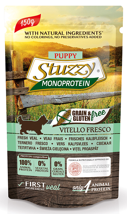 Stuzzy Dog Grain Free MoPr Puppy Veal 12 x 150 gr.