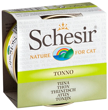 [AG61520] Schesir Cat Broth Tuna 12 x 70 gr.