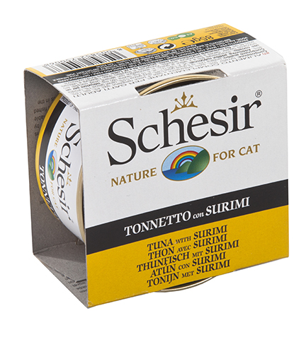 [AG75006] Schesir Cat Jelly Tuna & Surimi 12 x 85 gr.