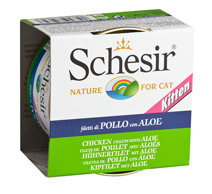 [AG75034] Schesir Kitten Chicken & Aloe (14 x 85 gr.)