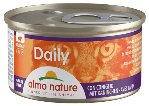 [AL0157] Almo Nature Daily Menu Konijn (24 x 85 gr.)