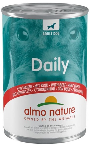 [AL0170] Almo Nature Dog Blik Rund (24 x 400 gr.)