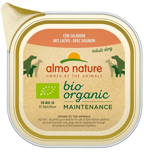 [AL0246] Almo Nature Daily Bio Dog Zalm 32 x 100 gr.