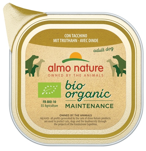 [AL0263] Almo Nature Daily Bio Dog Kalkoen 32 x 100 gr.