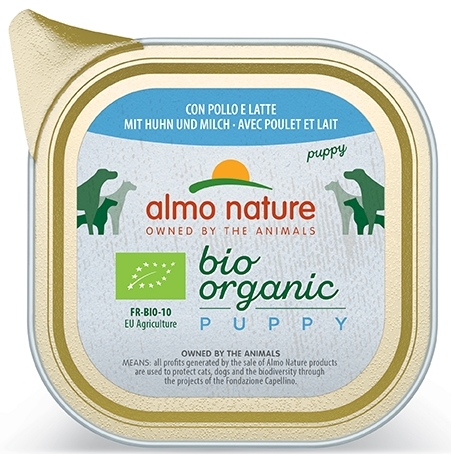 [AL0307] Almo Nature Daily Bio Dog Puppy 32 x 100 gr.