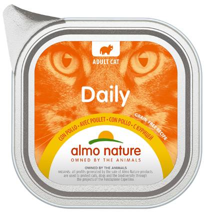 [AL0351] Almo Nature Daily Menu Alu met Kip (32 x 100 gr.)