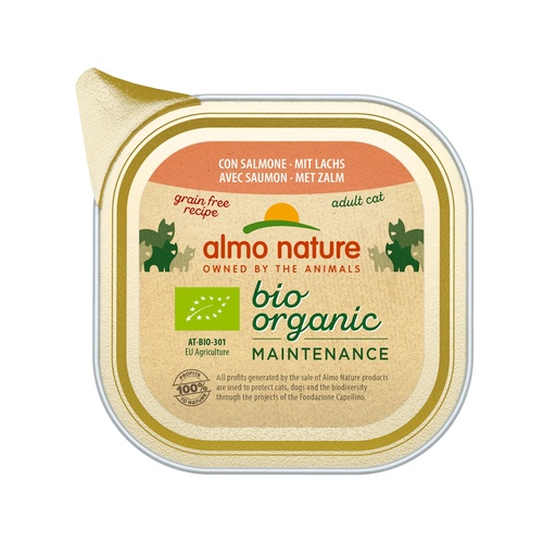 [AL0452] Almo Nature Bio Cat Zalm 19 x 85 gr.